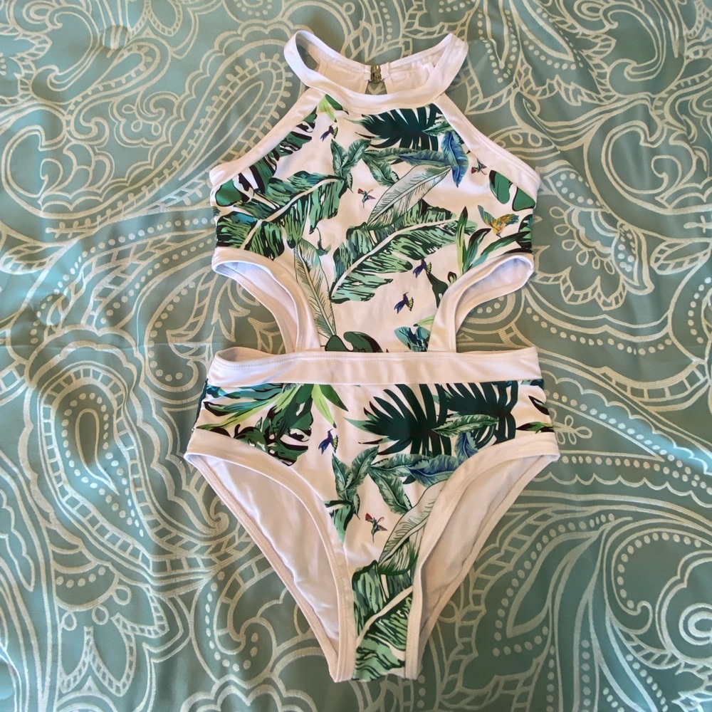 SHEIN One Piece Bathing Suit- Large